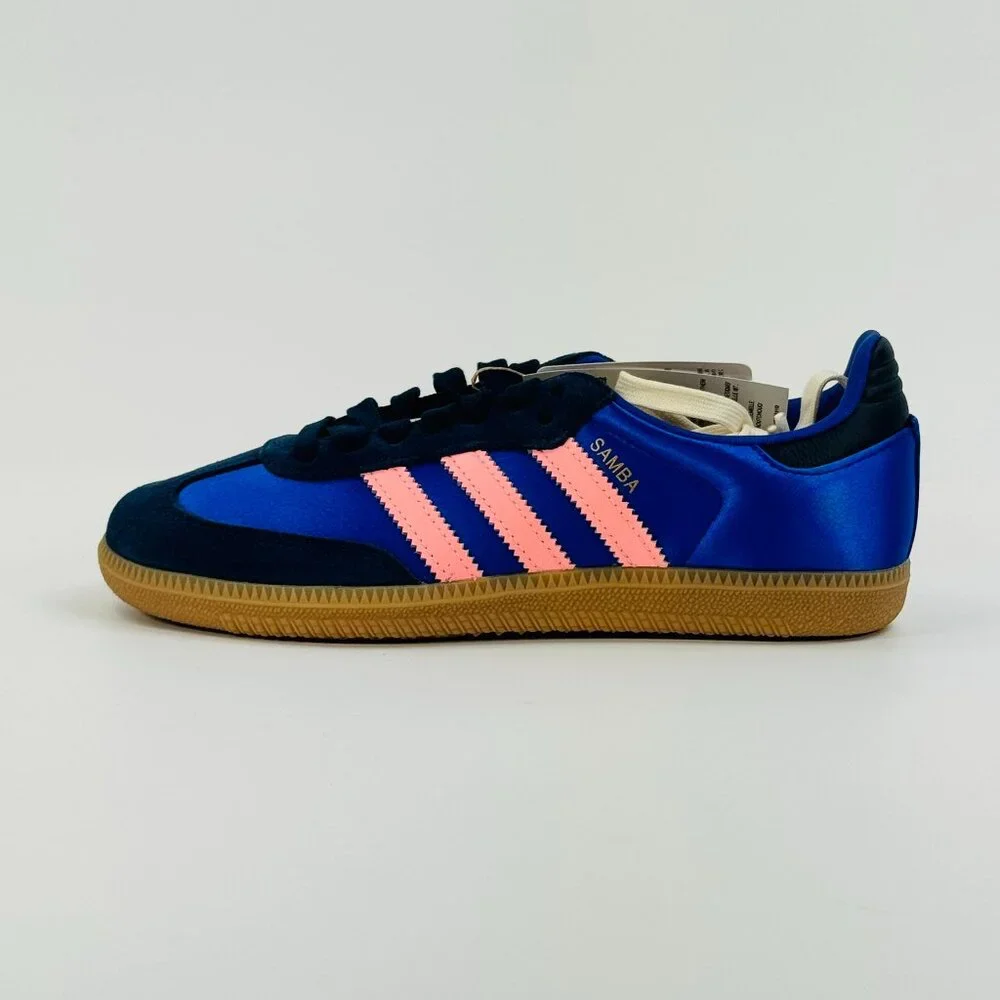 Adidas Women's Samba OG 'Lucid Indigo Pink' JS1317 Multi Size - Picture 4 of 16